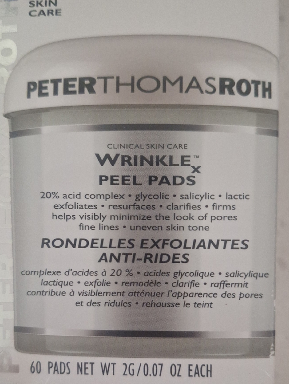 Peter Thomas Roth Wrinkle Peel Pads
